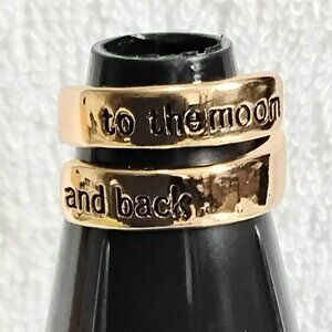 BNWOT 3/$20 Florence Scovel To the Moon and Back Ring Size 7 Fashion Jewelry!!